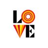 Colorful Love Kiss-Cut Sticker - Image 2