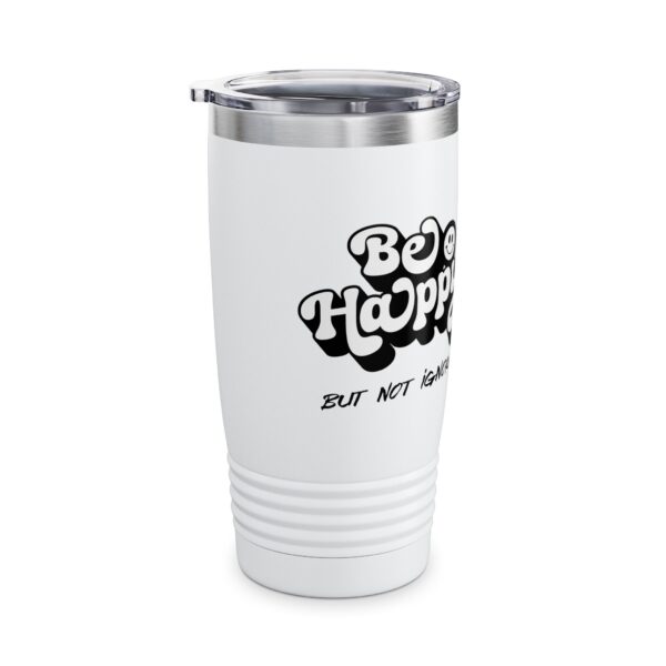 Be Happy Travel Mug