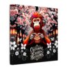 Chainsmoke Cherry Blossoms Canvas Print - Image 8