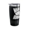Wake Up Humanity Travel Mug - Image 2