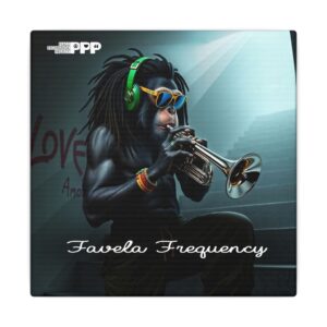 Favela Frequency Canvas Print