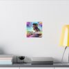 BKK Neon Rain Canvas Print - Image 9