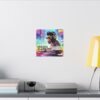 BKK Neon Rain Canvas Print - Image 12