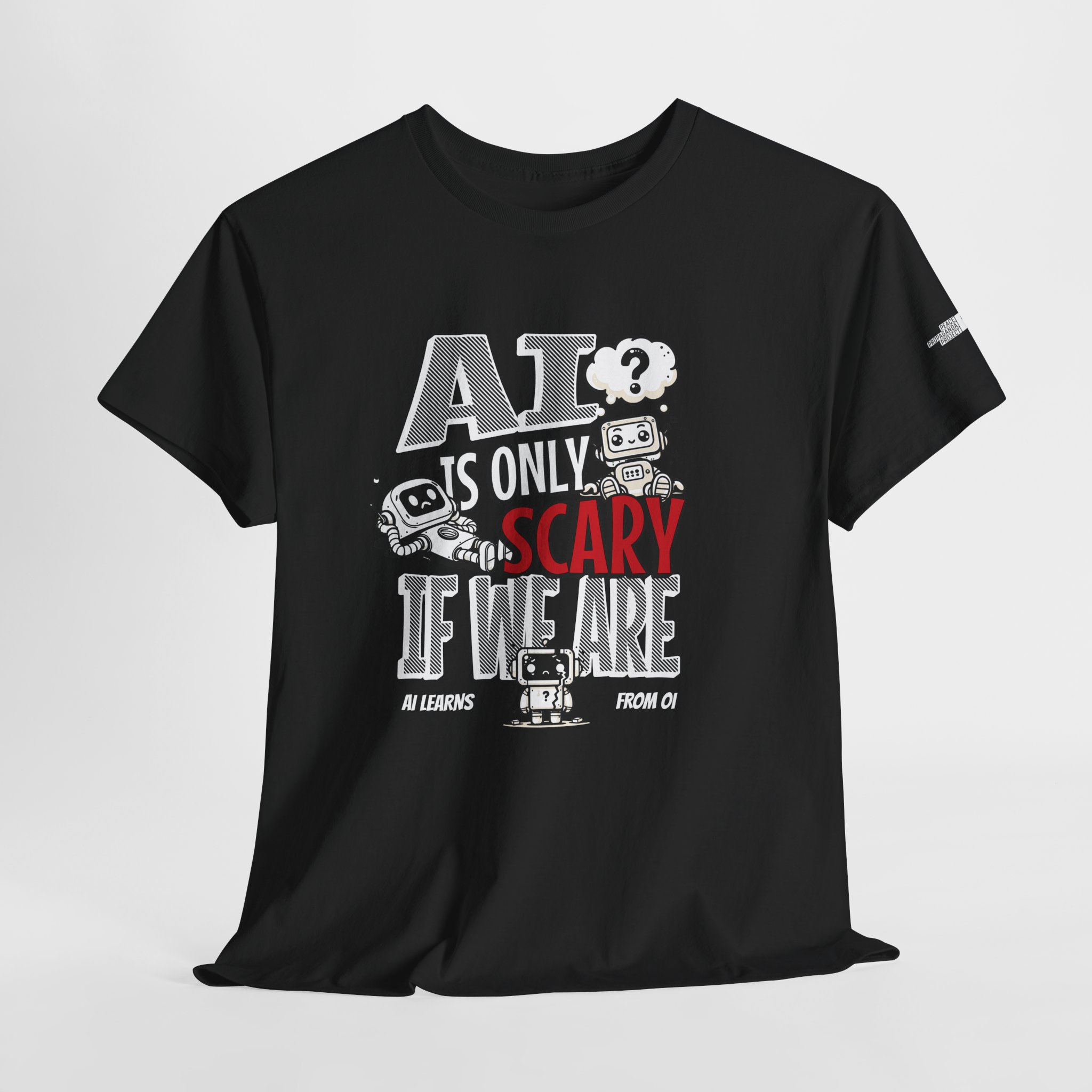 Scary AI Tee - Image 2